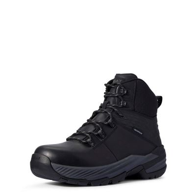 Ariat Work: Stryker 360 6" Waterproof Zapatos de Seguridad Hombre - Negras (JSNTD6938)